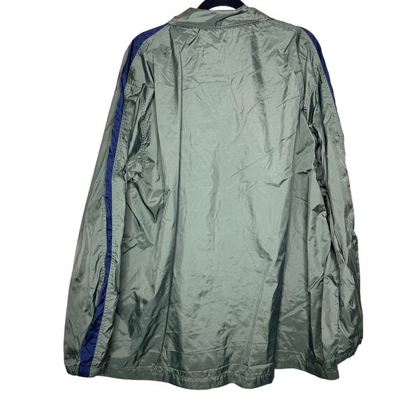 Vintage Nike 90s Windbreaker Track Jacket Full Zip Olive Green Unisex Sz XXL 2XL - Picture 4 of 6